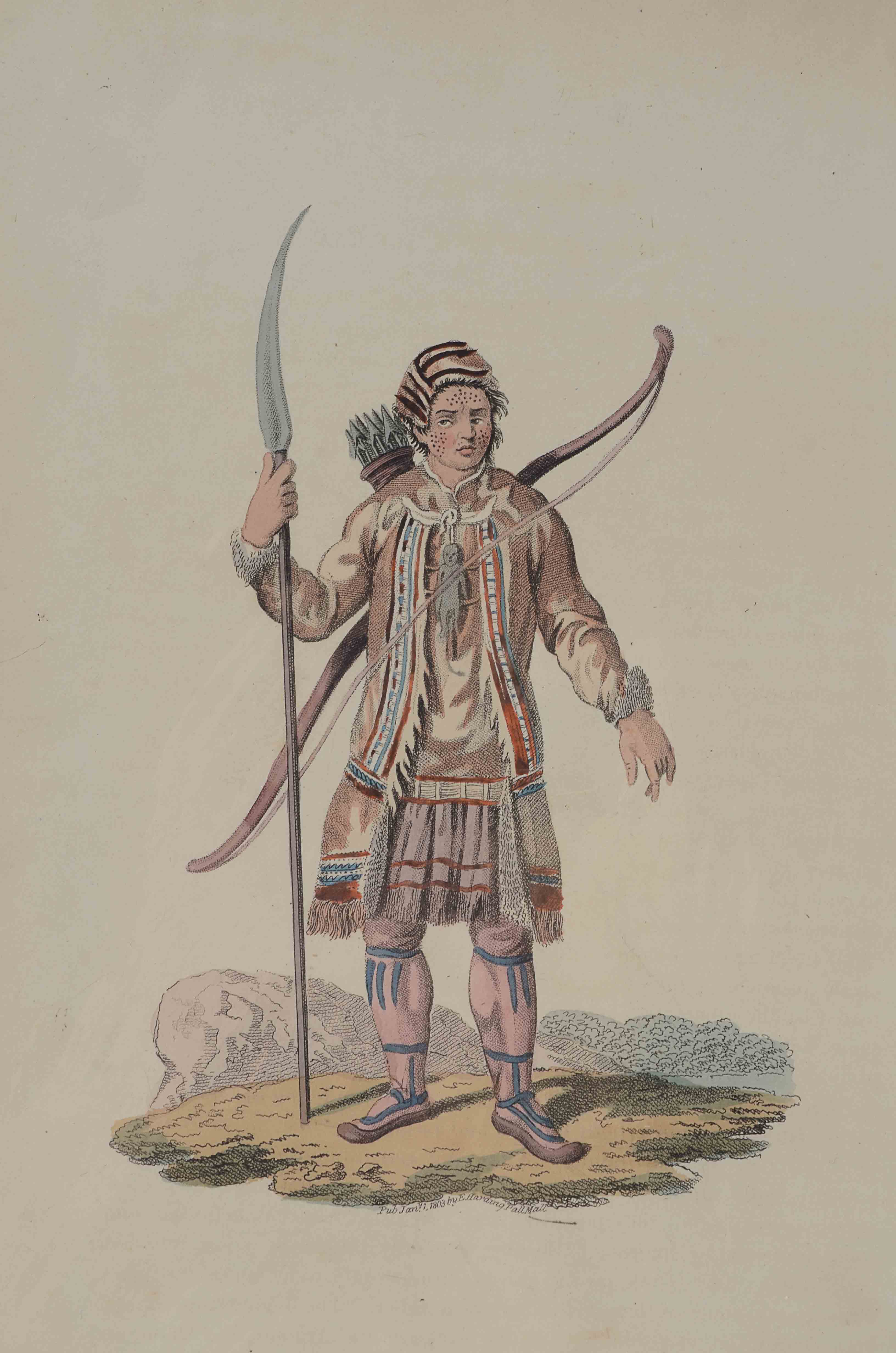 Triplet of Anthropological Prints