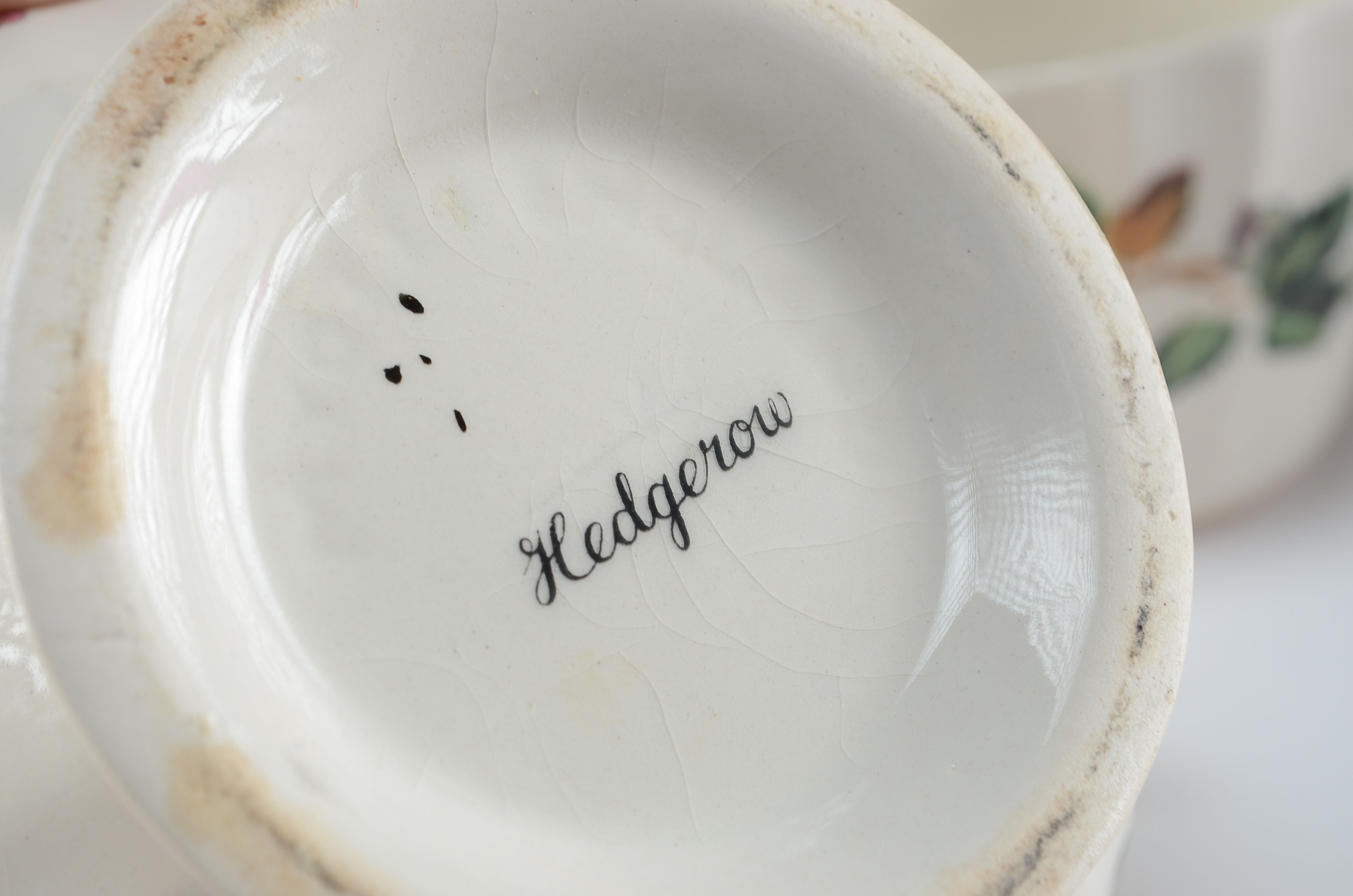 Vintage Myott Staffordshire Olde Chelsea Porcelain Pieces