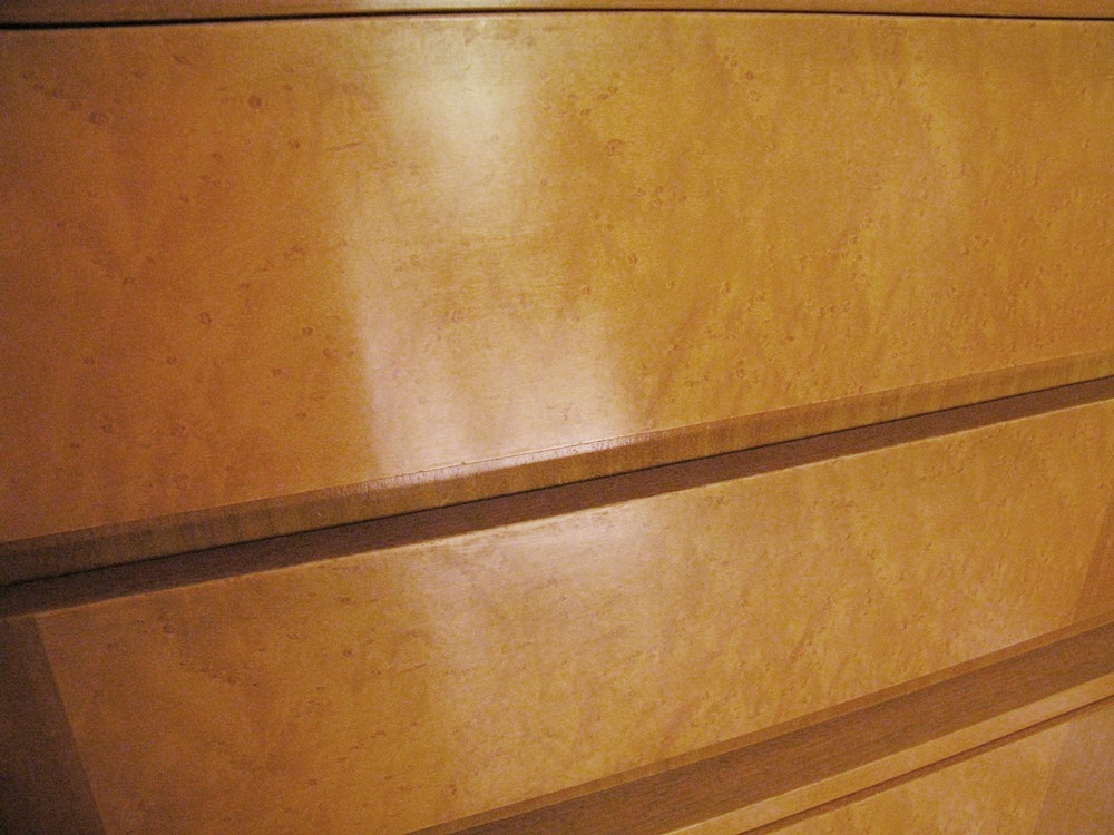 Mid Century R Way Blonde Five-Drawer Dresser