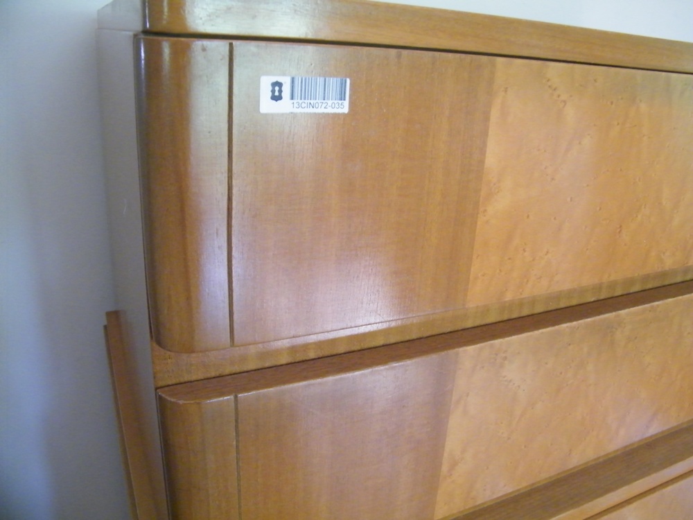 Mid Century R Way Blonde Five-Drawer Dresser