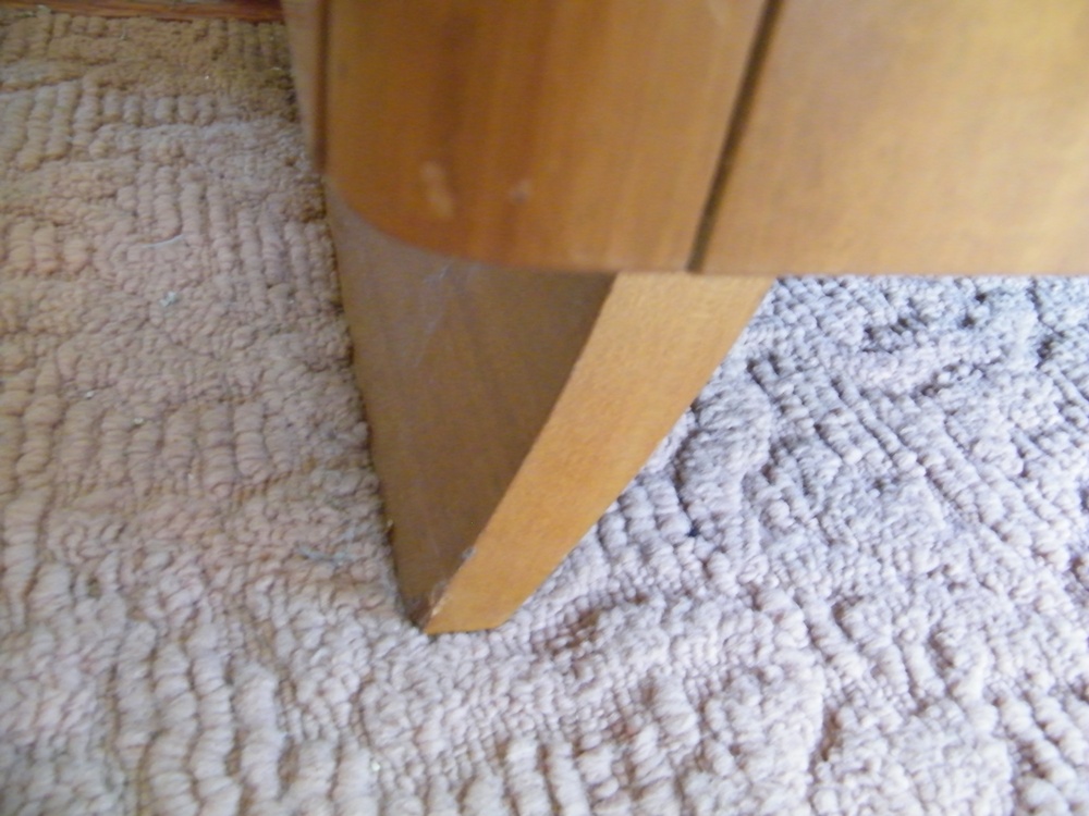 Mid Century R Way Blonde Five-Drawer Dresser