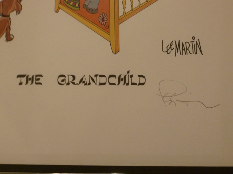 Lee Martin Caricature Drawing Print