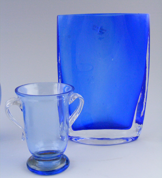 Blue Glass Assortment