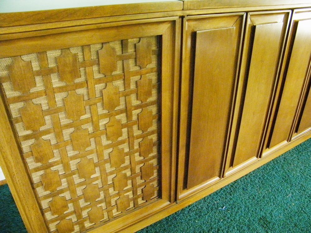 Mid Century Modern 'The Fisher' Stereo/Turntable  Cabinet