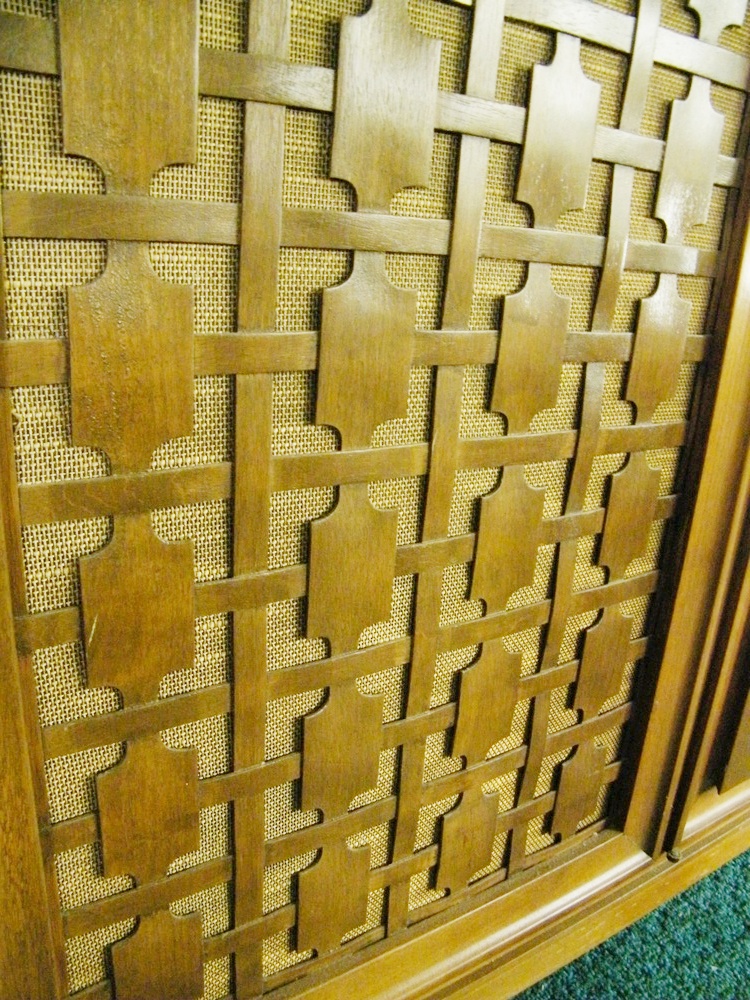 Mid Century Modern 'The Fisher' Stereo/Turntable  Cabinet