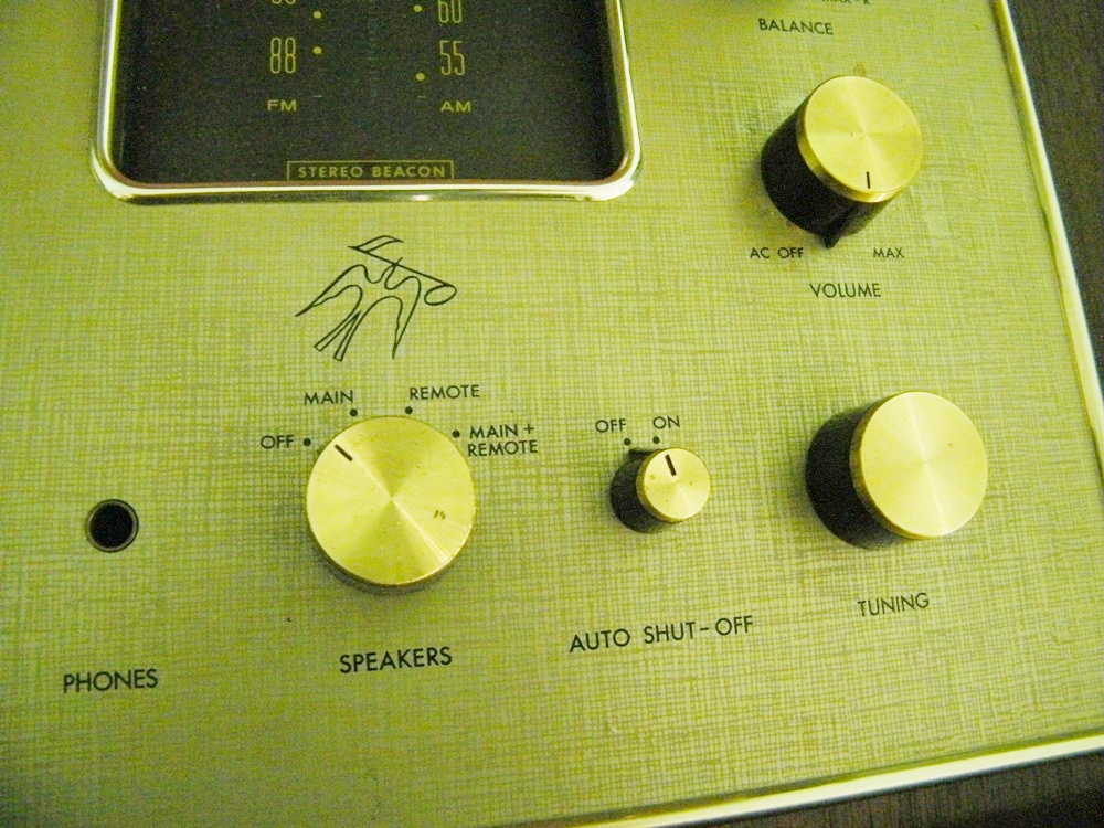 Mid Century Modern 'The Fisher' Stereo/Turntable  Cabinet