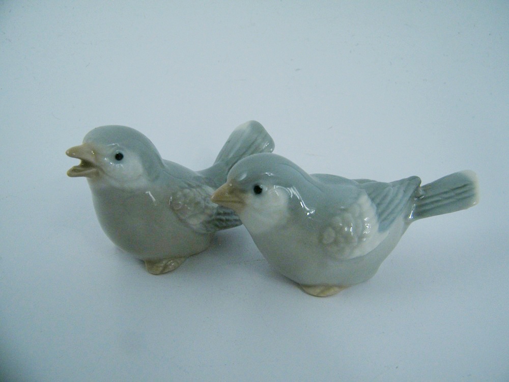Otagiri Japanese Porcelain Gray Birds