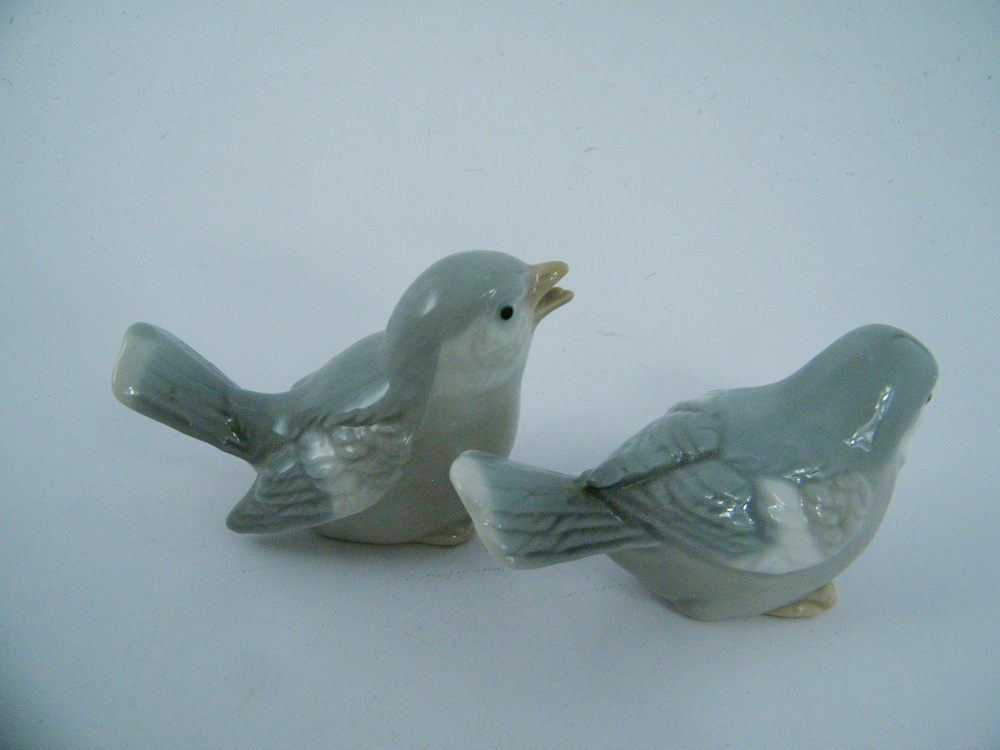 Otagiri Japanese Porcelain Gray Birds