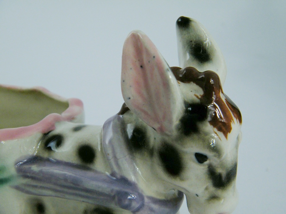 50's Japanese Dog and Donkey Planters