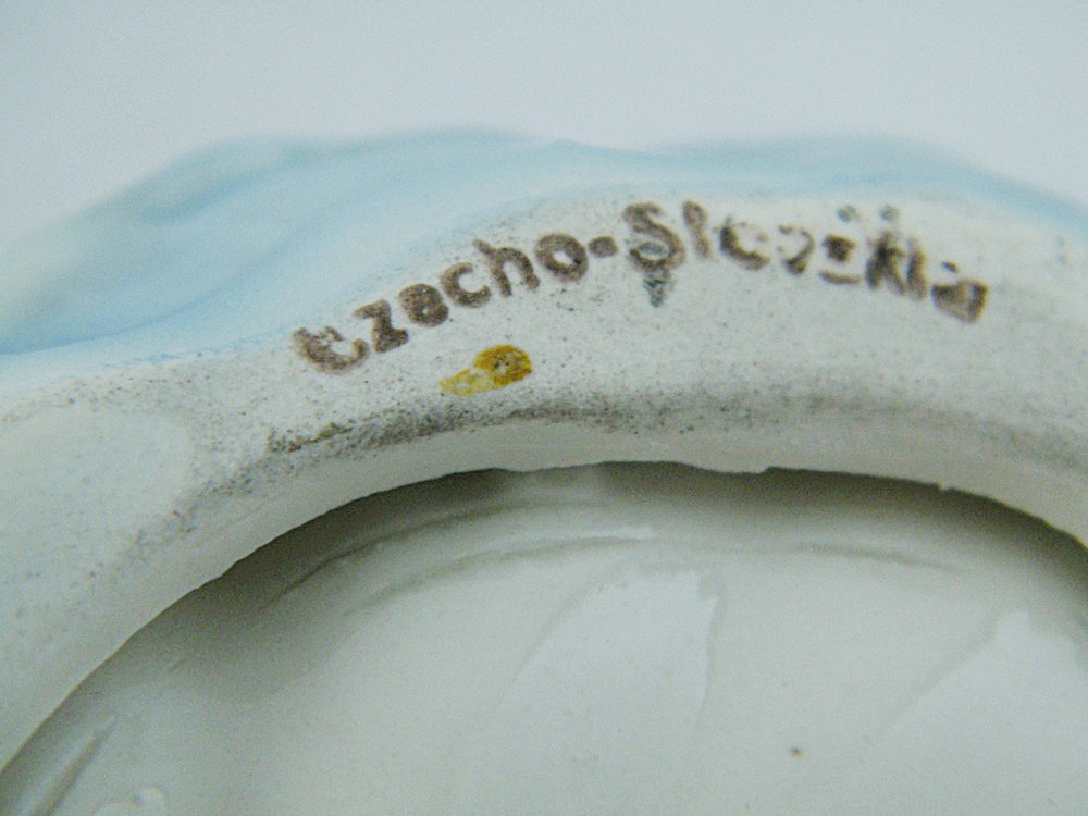 Czechoslovakian Art Deco Lady Ash Receiver