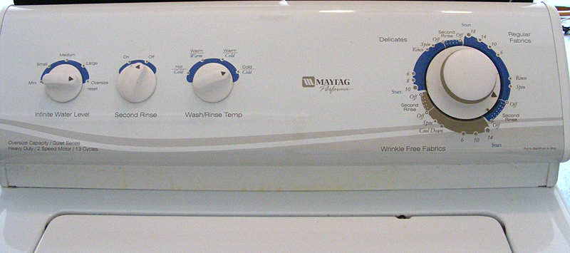 Maytag "Performa" Washing Machine