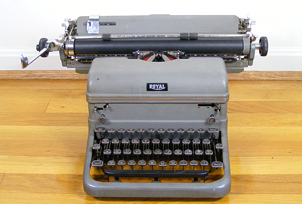 Royal "Touch Control" Manual Typewriter