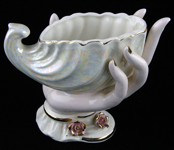 Vintage Hand Dish with Jewelry