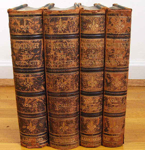 "Cincinnati The Queen City" Four Volumes by Charles Goss