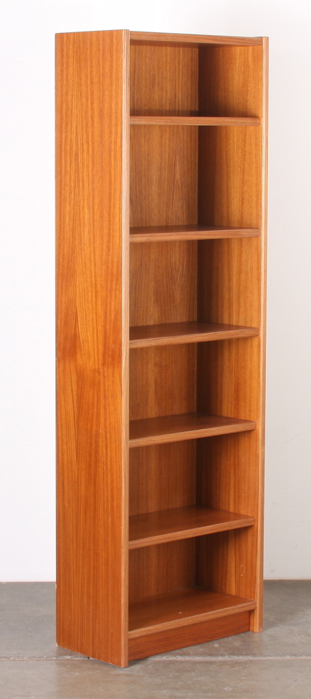 Tall Wooden Bookcase