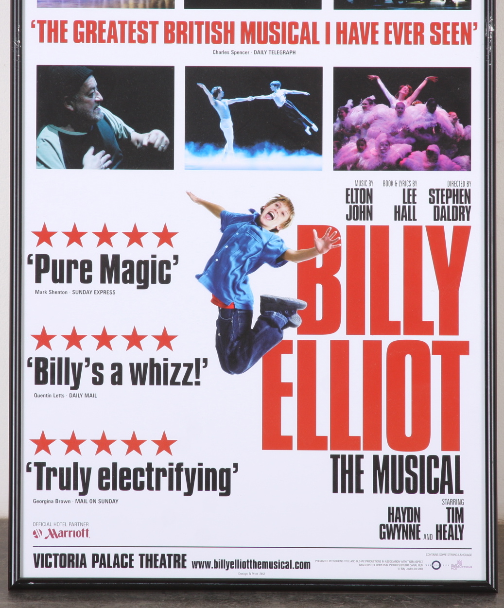 Original Billy Elliot Poster