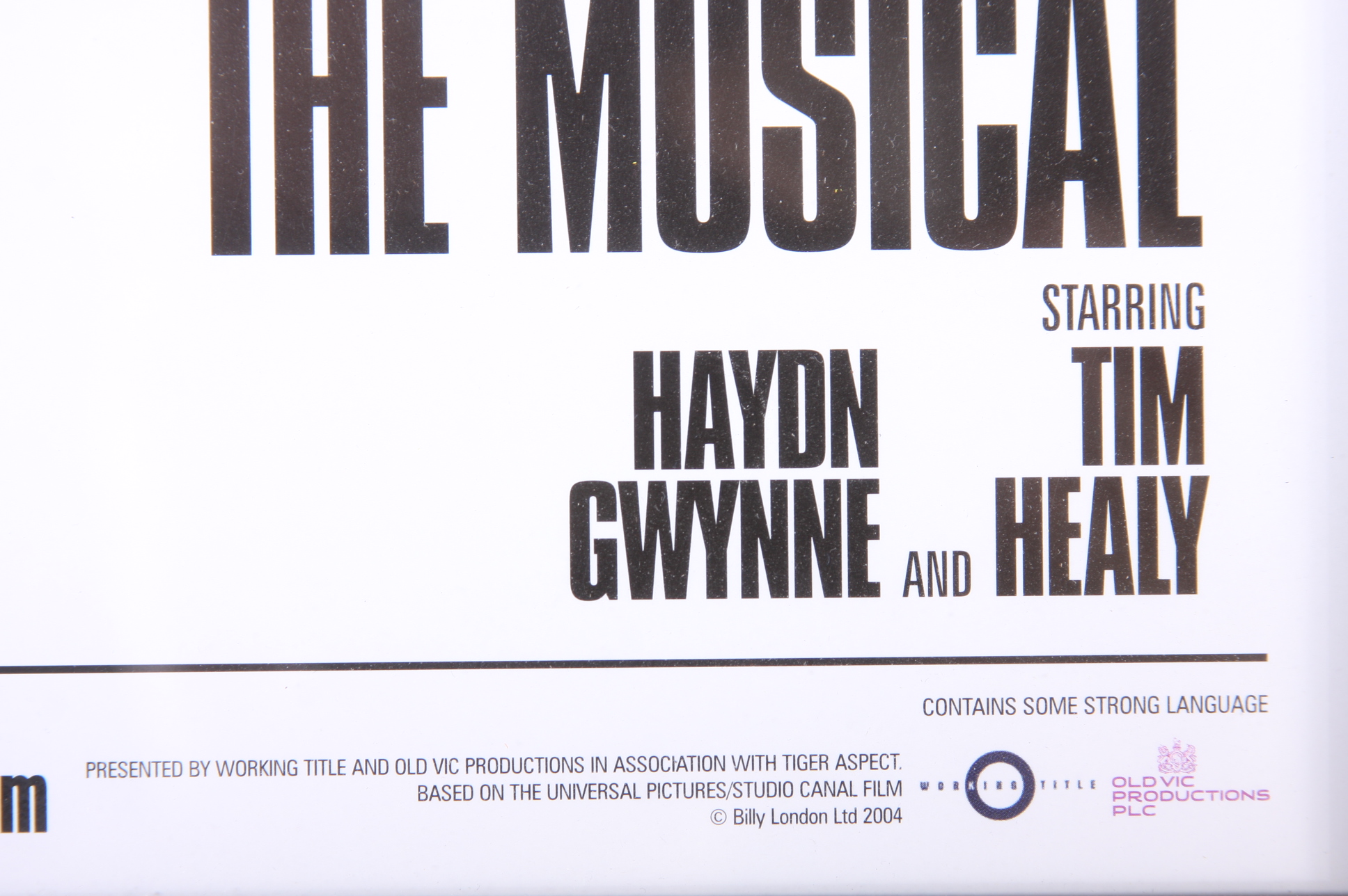 Original Billy Elliot Poster