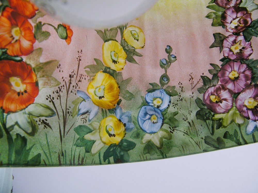 Pairpoint Puffy Hollyhock Lamp