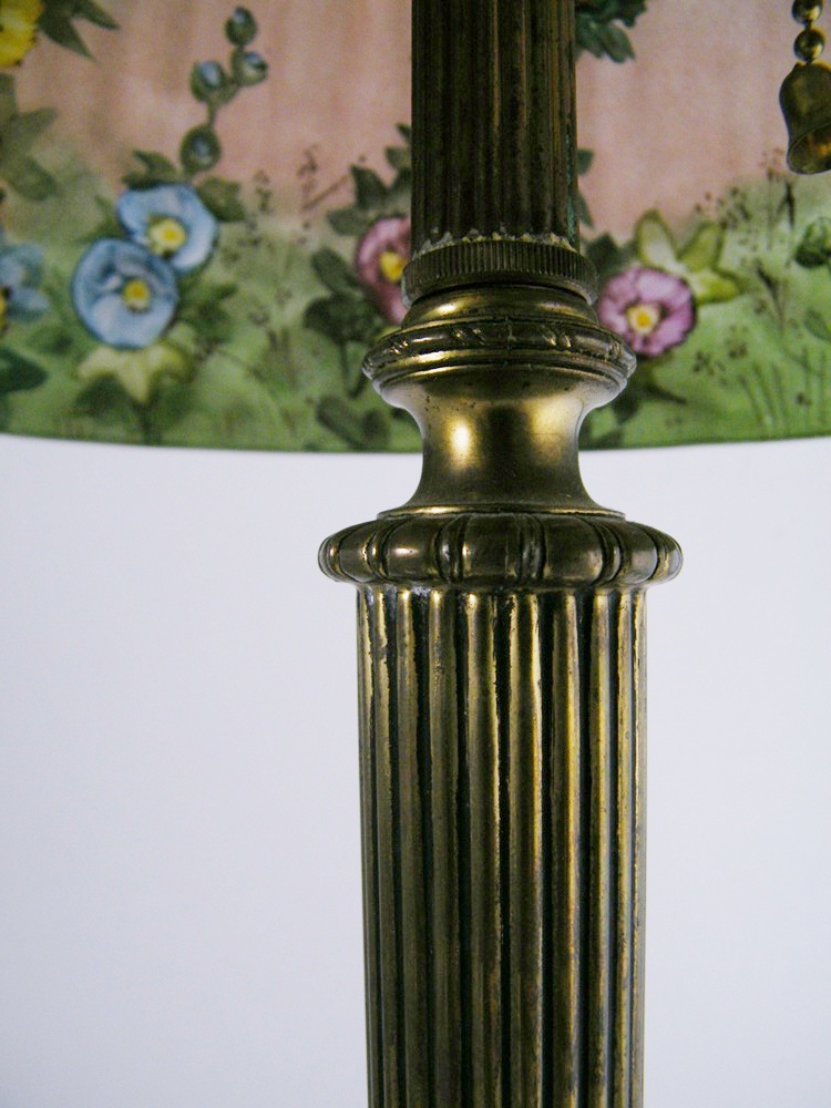 Pairpoint Puffy Hollyhock Lamp