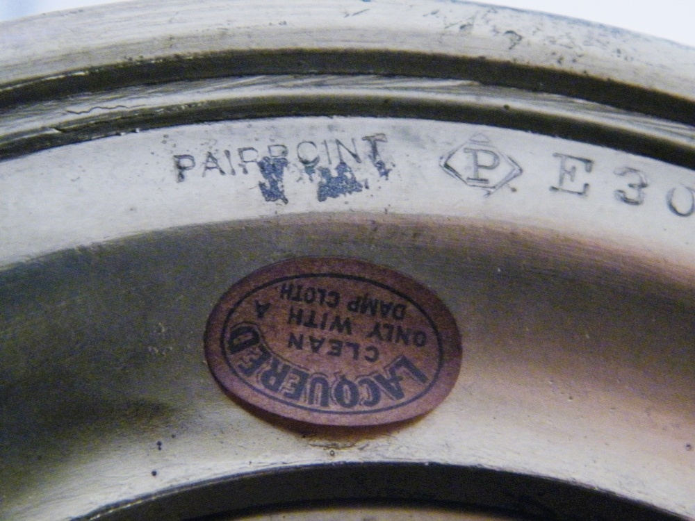 Pairpoint Puffy Hollyhock Lamp