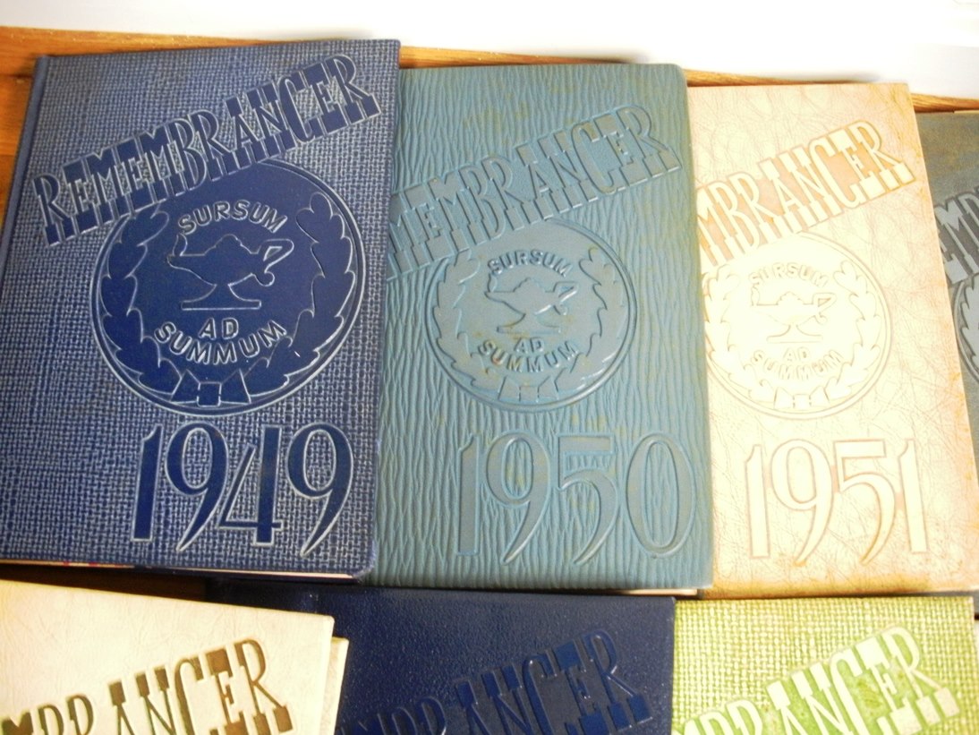 Walnut Hills High School Yearbooks 1950s