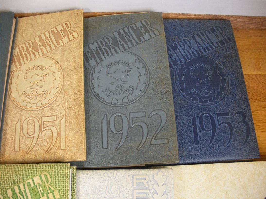 Walnut Hills High School Yearbooks 1950s