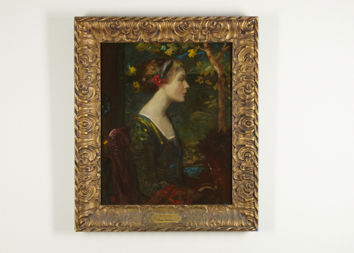 Hugo Ballin Painting "Autumn" - Oil on Canvas