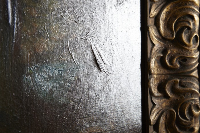 Hugo Ballin Painting "Autumn" - Oil on Canvas