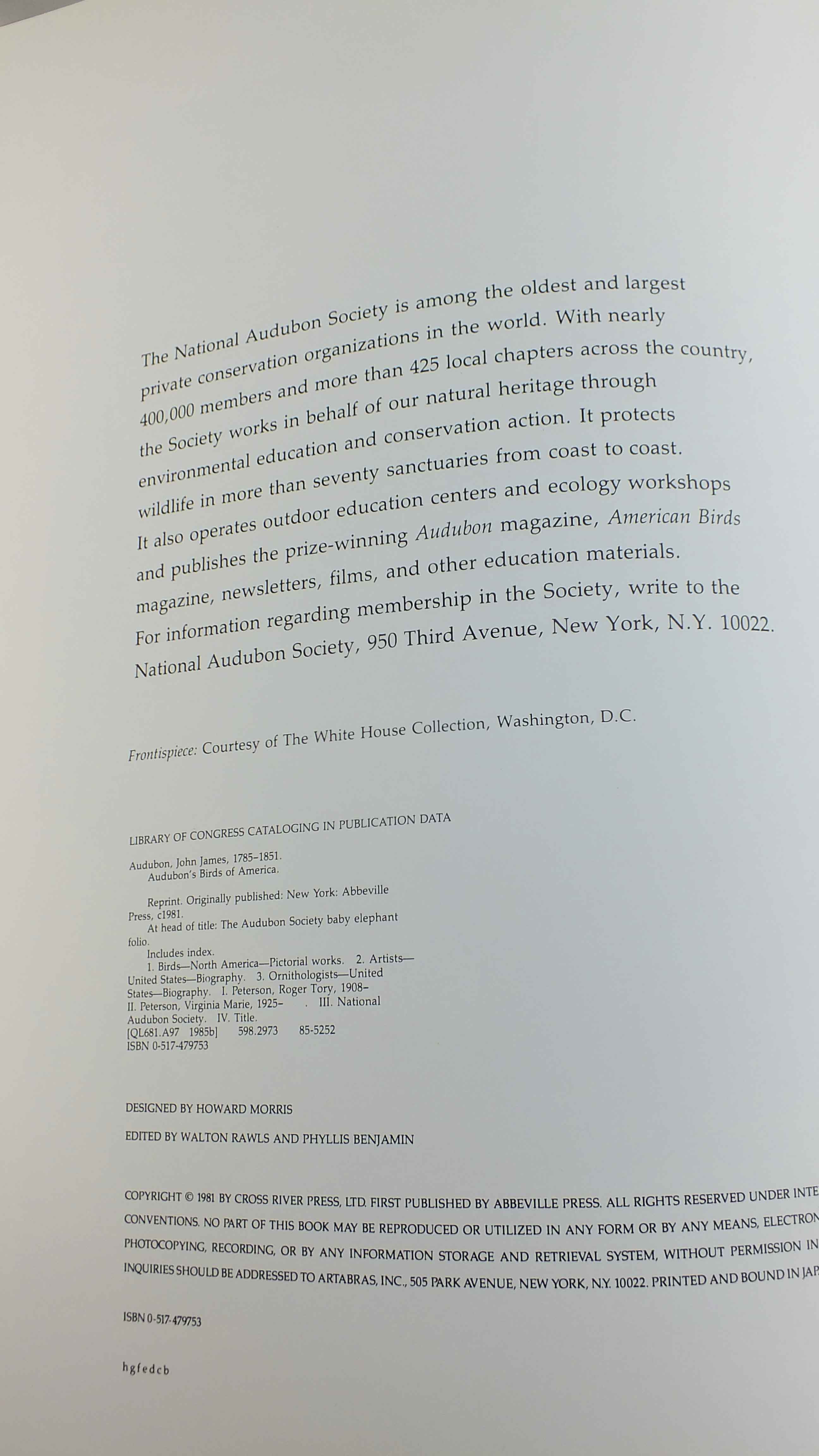 "Audubon's Bird's Of America"