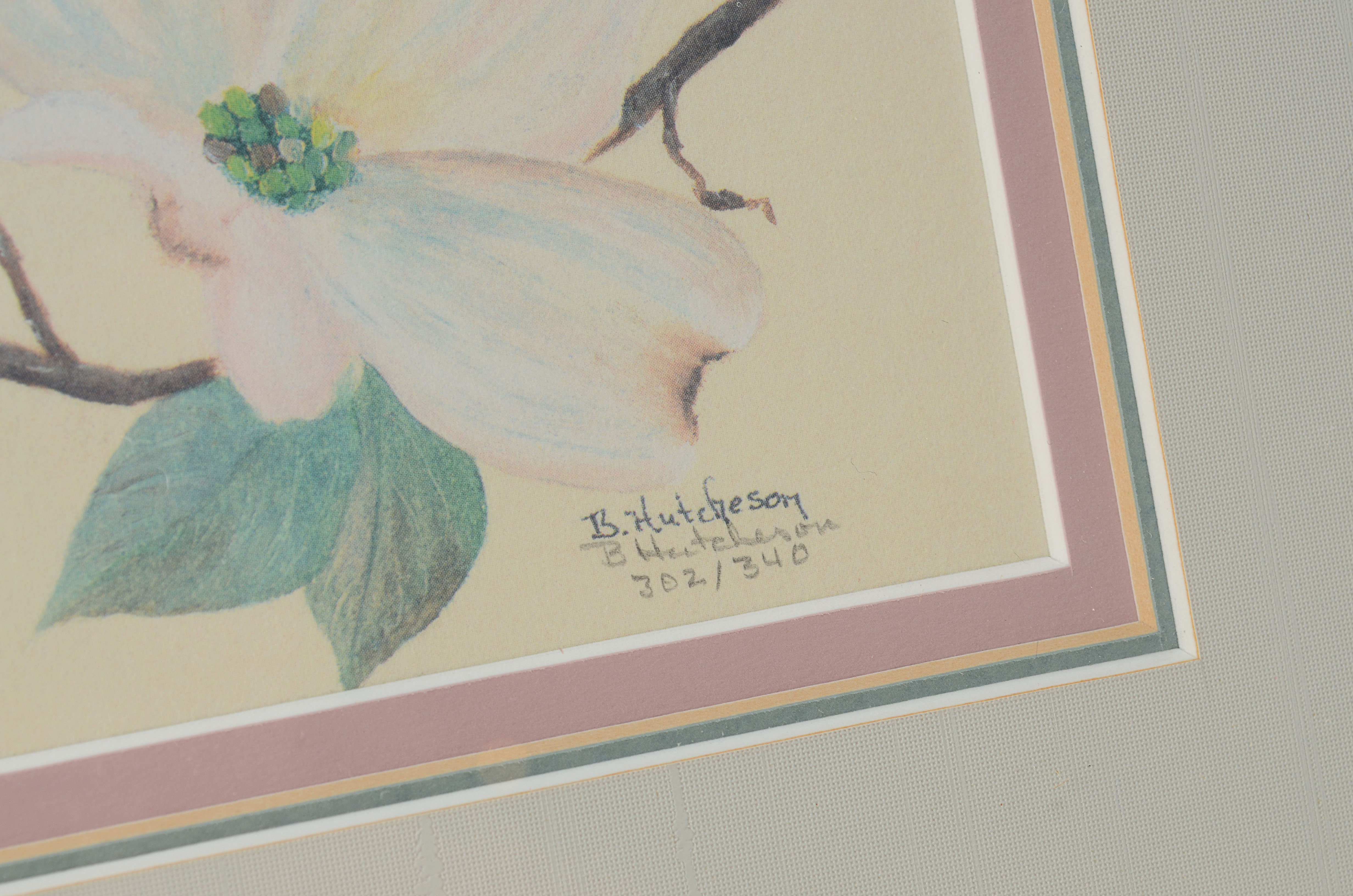 Pair of Original Floral Prints