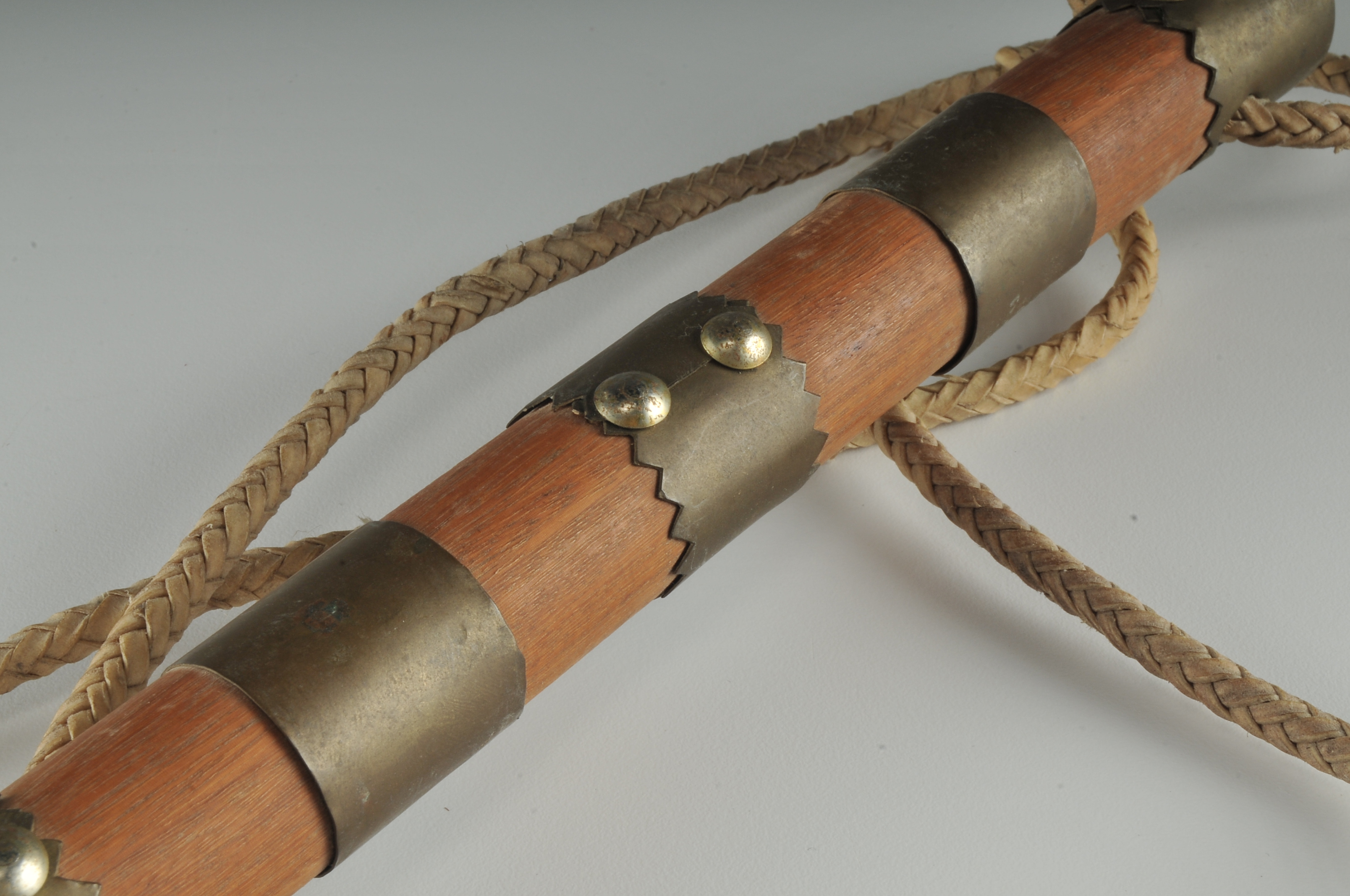 Vintage Wood Handled Whip