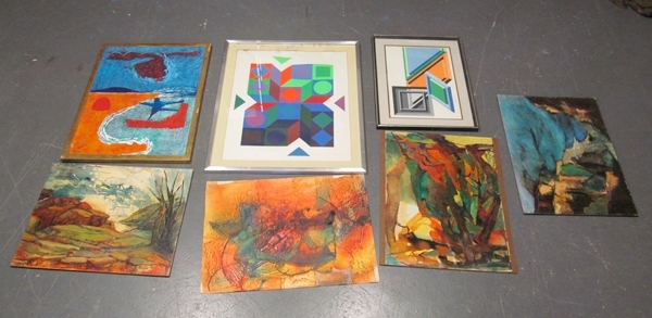Modern  & Abstract Art Grab Bag Group