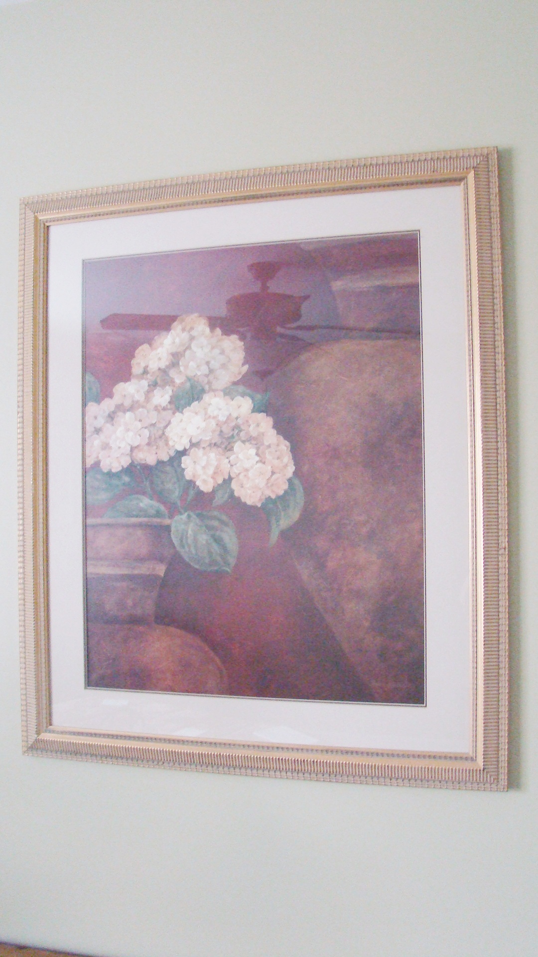 "Vase of Flowers" still life print Gladding