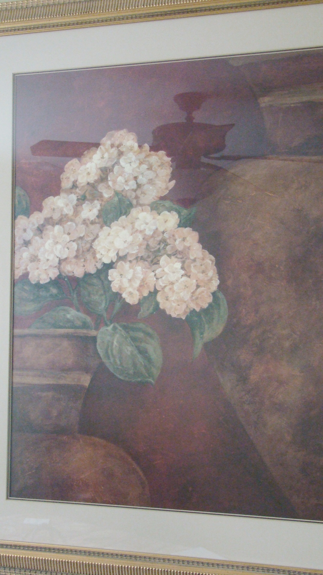 "Vase of Flowers" still life print Gladding