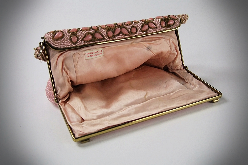 Three early 20th Century hand beaded purses