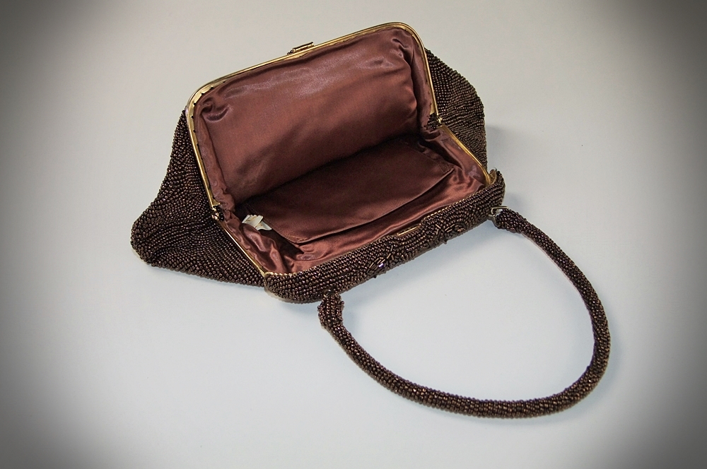 Three early 20th Century hand beaded purses