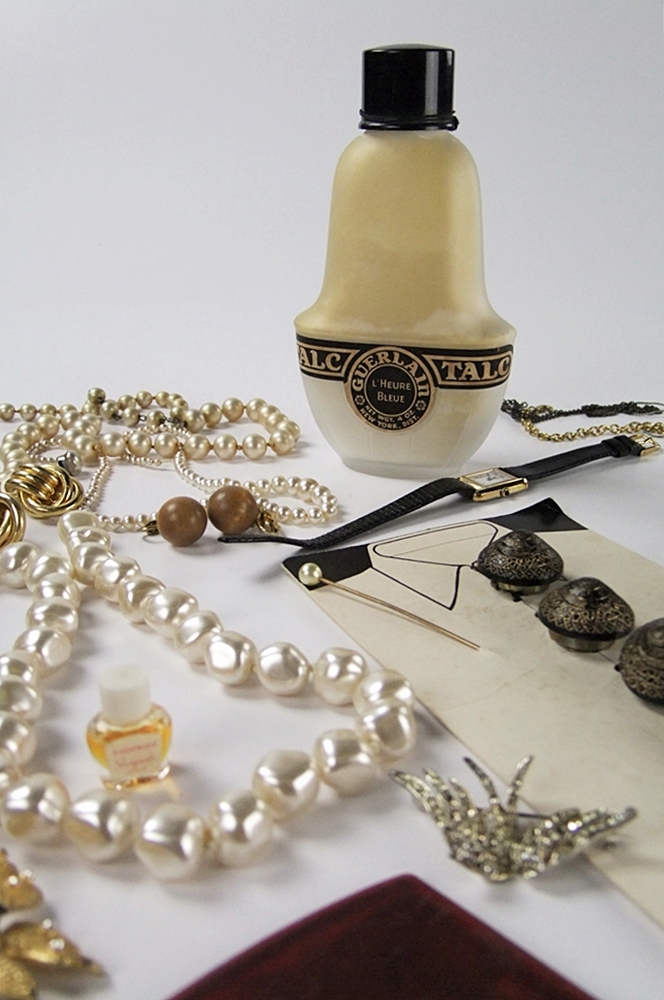 Collection of vintage jewelry including an HT 1964 Longines Ladies Swiss made watch