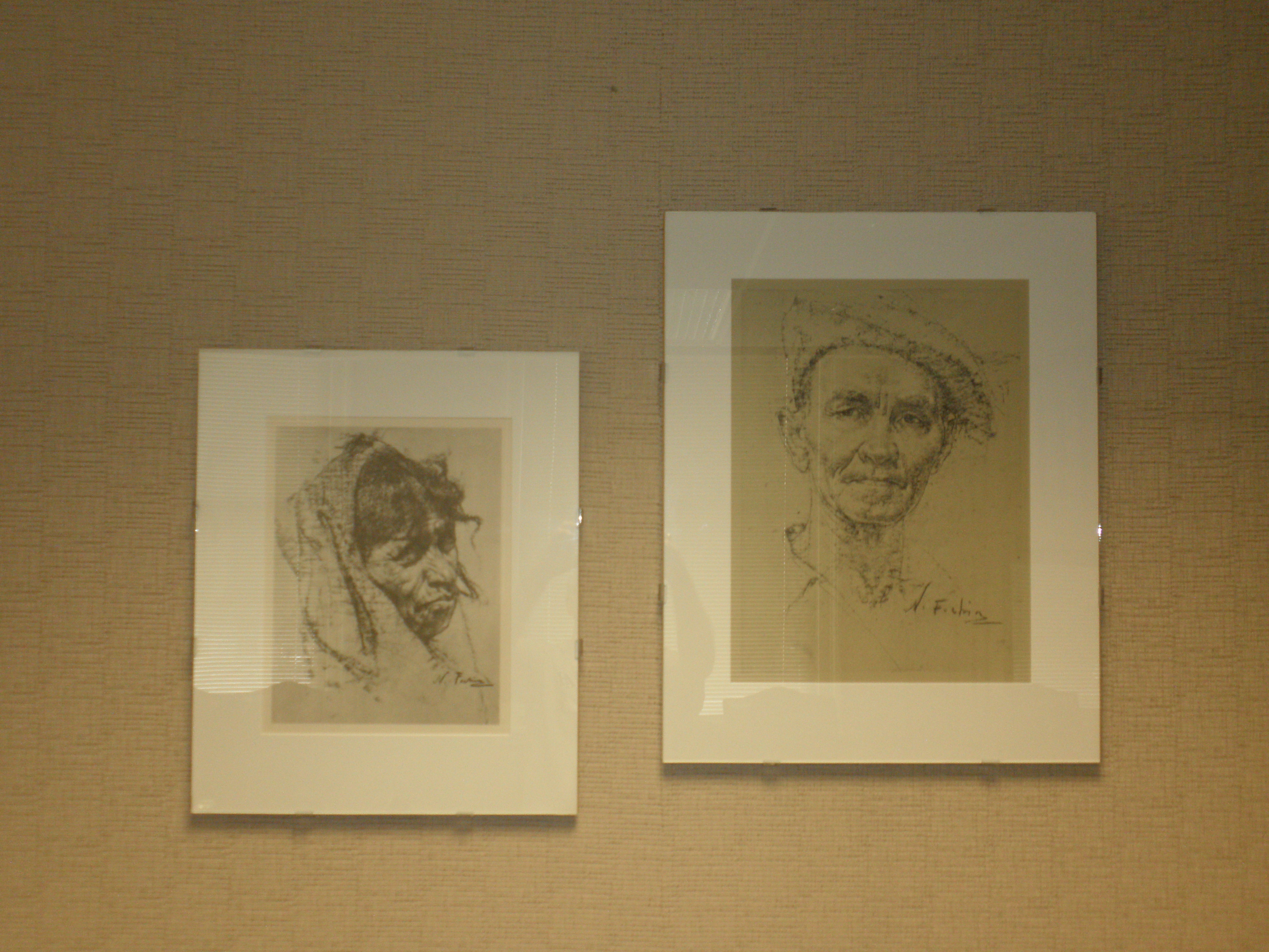 Nicolai Fechin Charcoal Prints