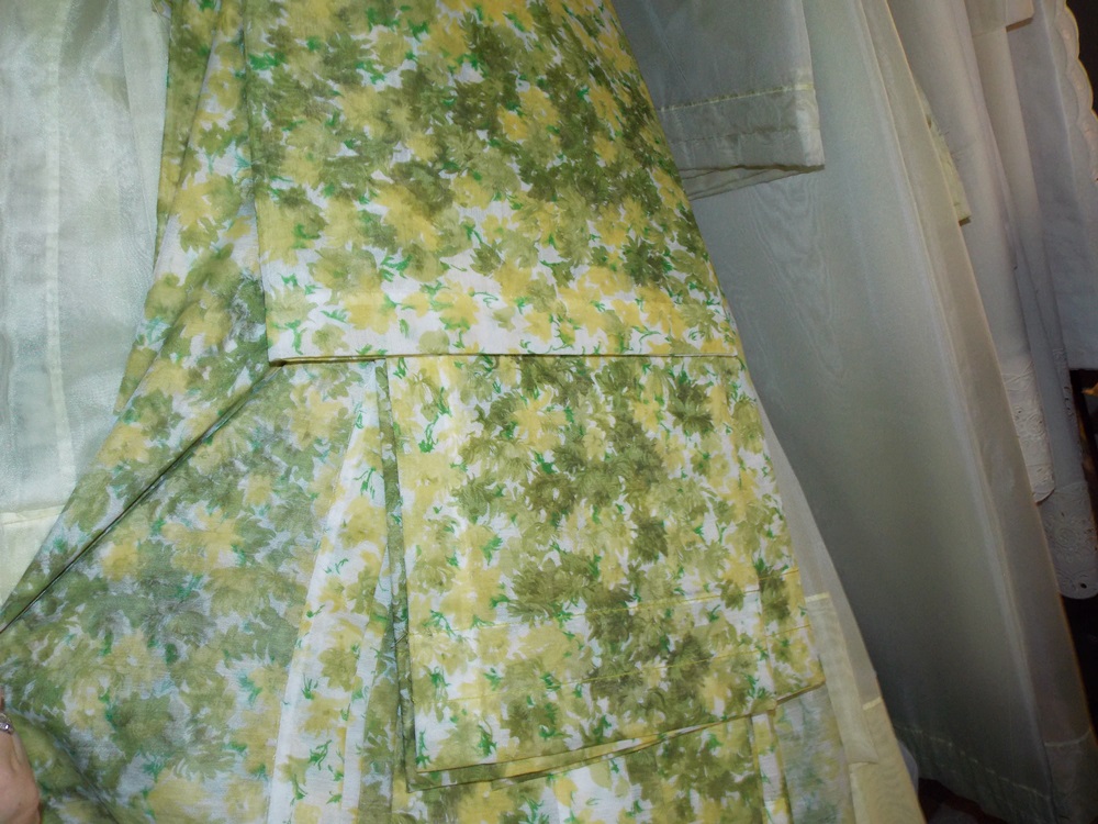 A vast array of Vintage Drapes and Bedspreads