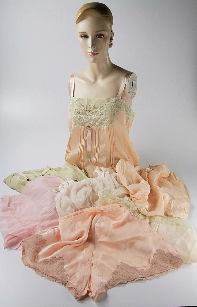 Collection of 1930's -40's vintage lingerie