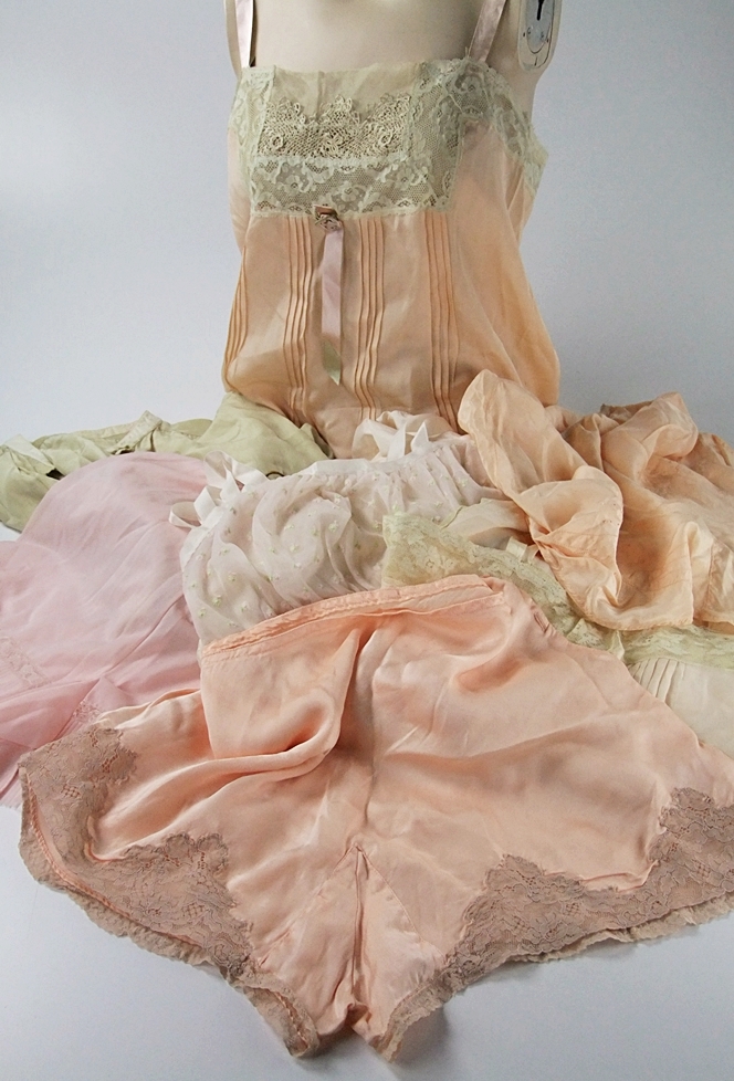 Collection of 1930's -40's vintage lingerie
