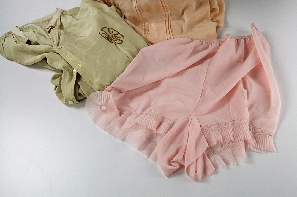 Collection of 1930's -40's vintage lingerie