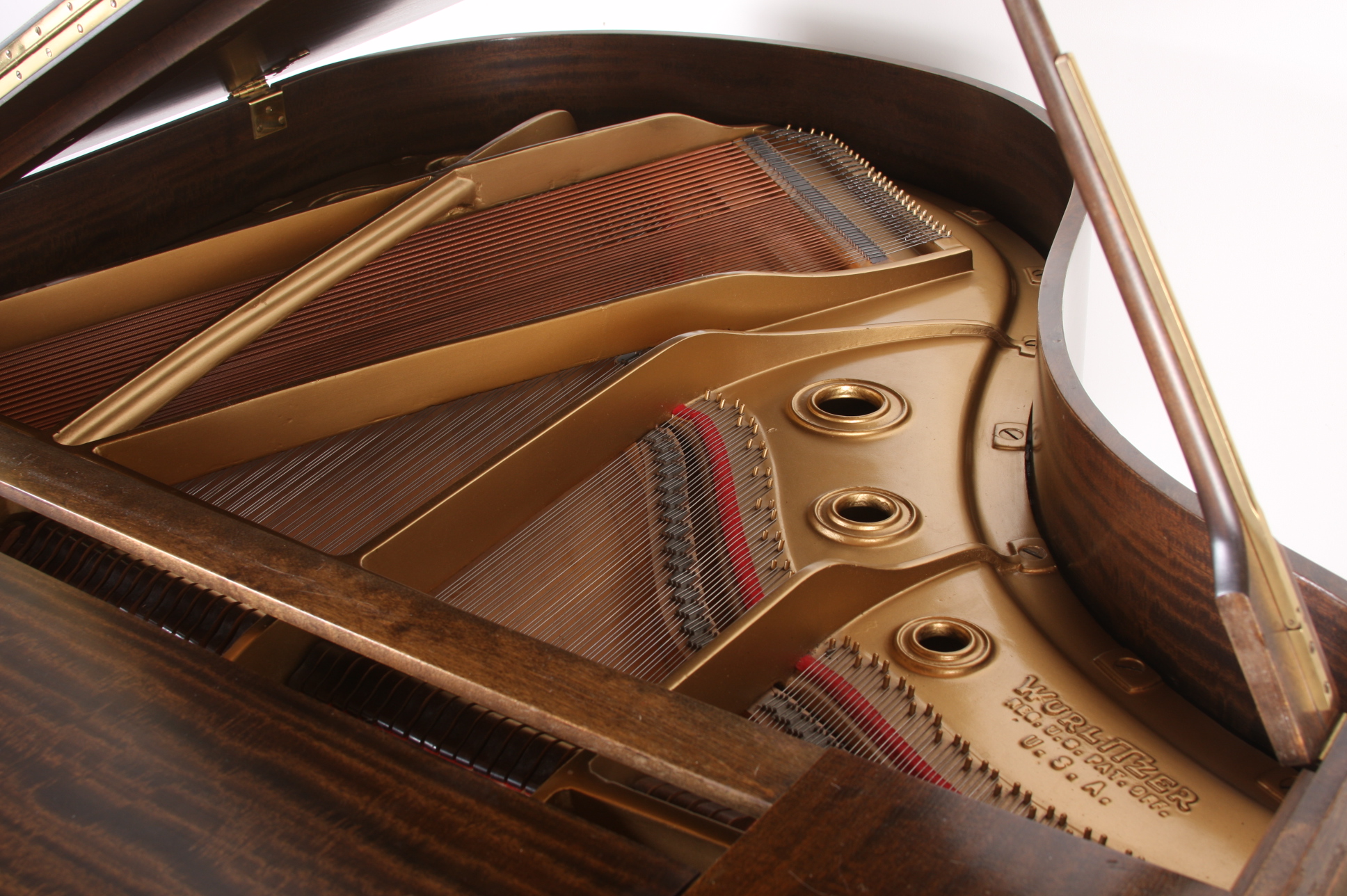Antique Wurlitzer Baby Grand Piano