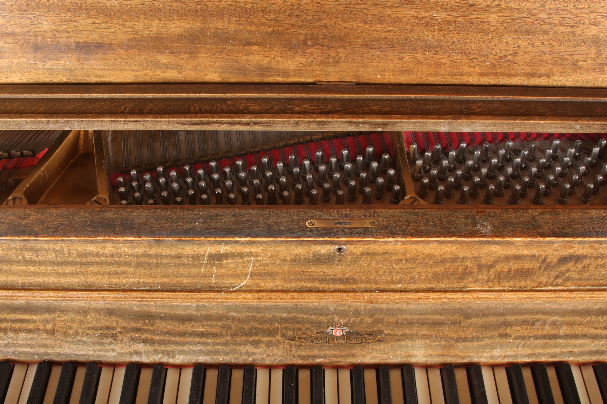 Antique Wurlitzer Baby Grand Piano