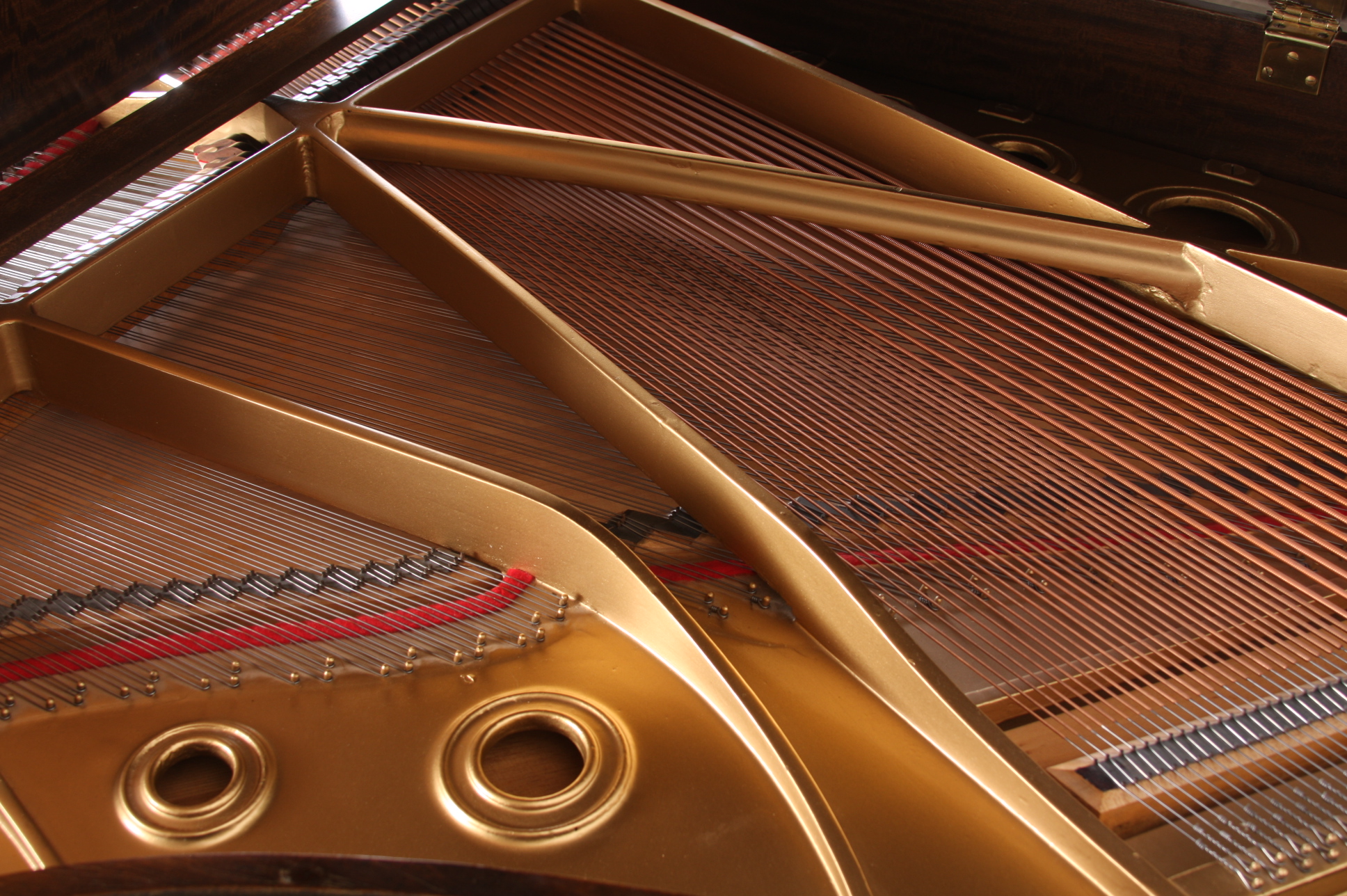 Antique Wurlitzer Baby Grand Piano