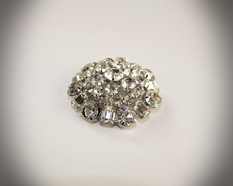 10 piece collection of vintage rhinestone jewelry 