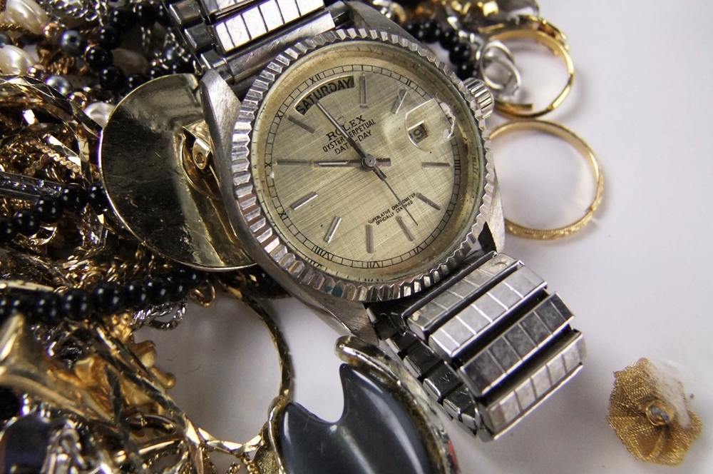 Collection of costume jewelry