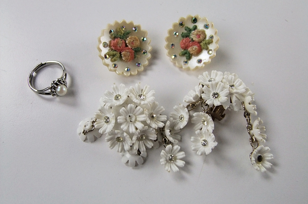 Collection of costume jewelry