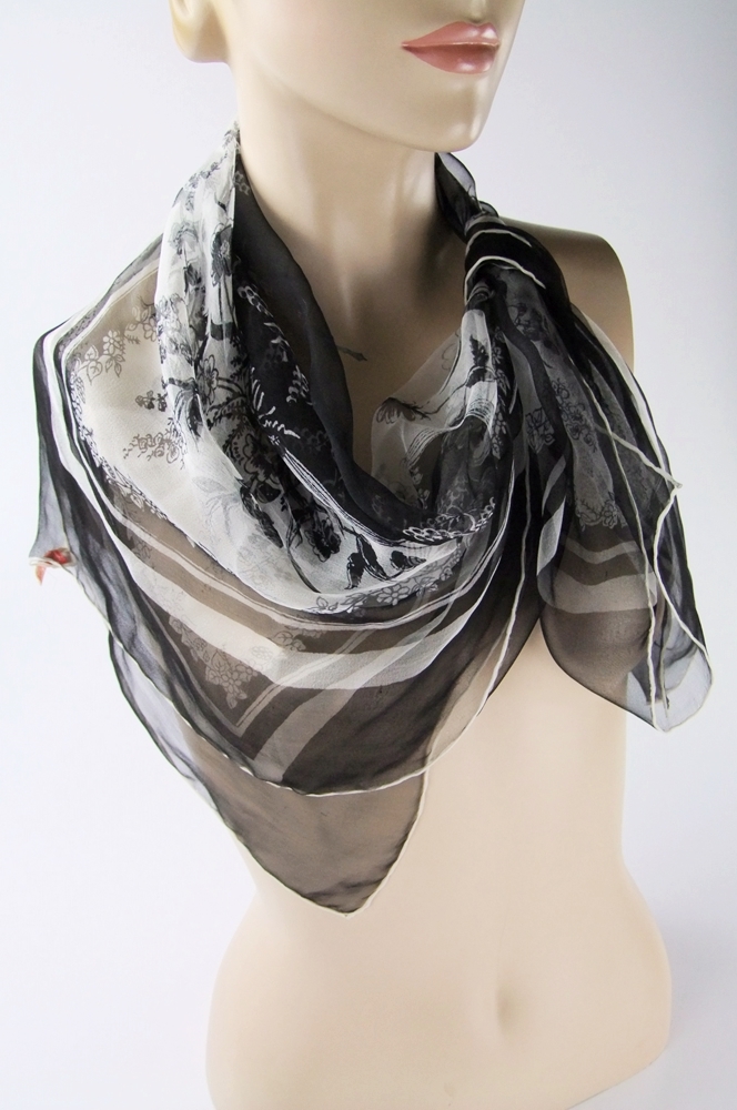 Collection of vintage and newer Ladies scarves and accessories 