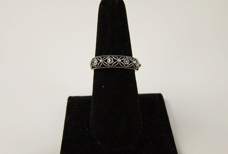 Collection of sterling silver jewelry